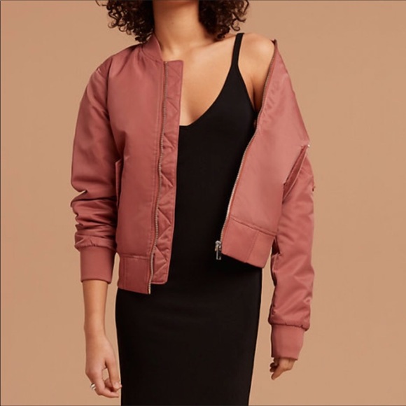 Aritzia Jackets & Coats Nwot Aritzia Bomber Jacket Poshmark